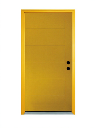 Framewell 36''*80'' Textured Fiberglass Entry Door with Brickmould